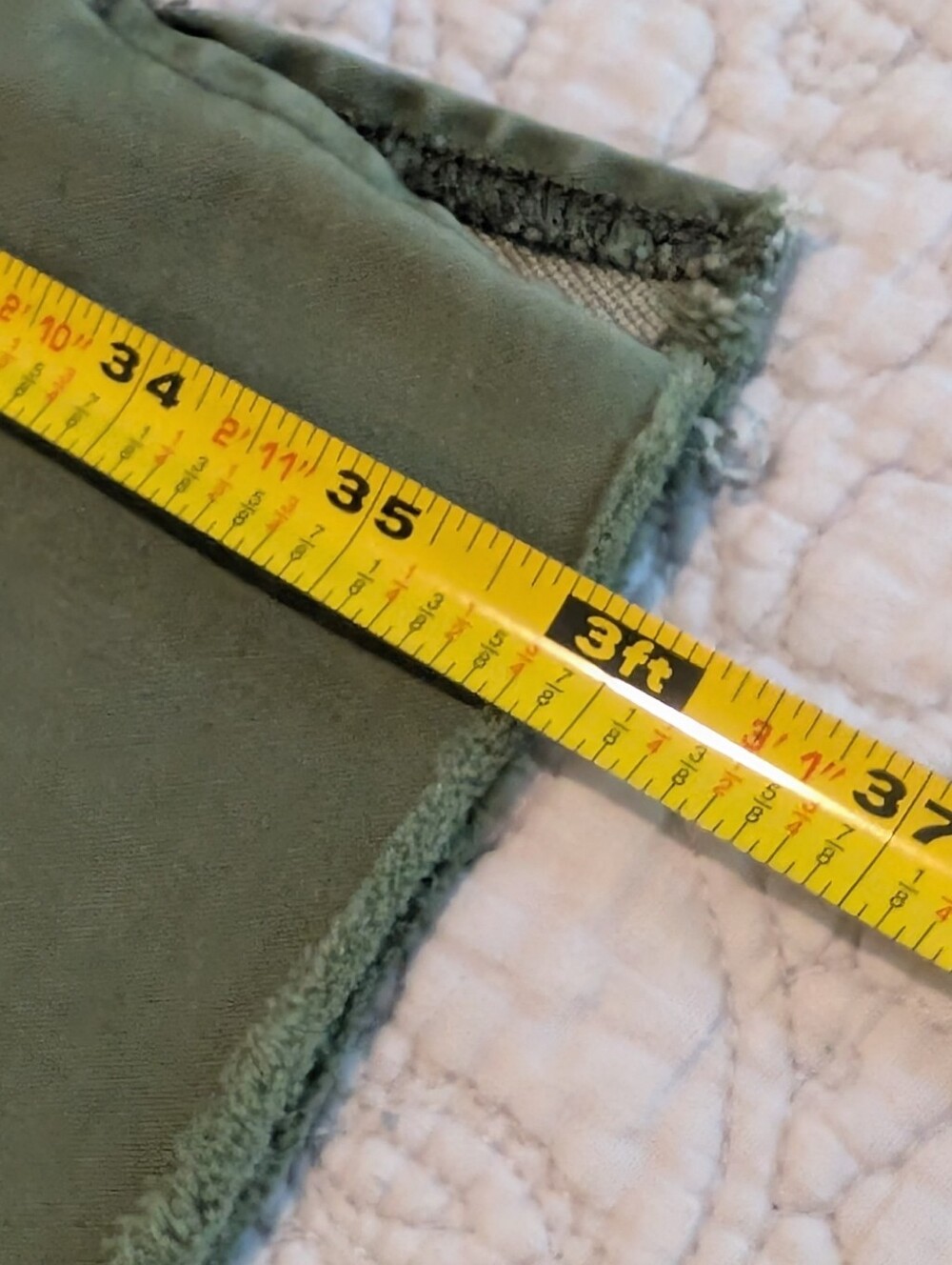 Nicole Miller Olive Green Stretchy Soho High Rise Ankle Skinny Jeans Size 12 - Picture 3 of 9